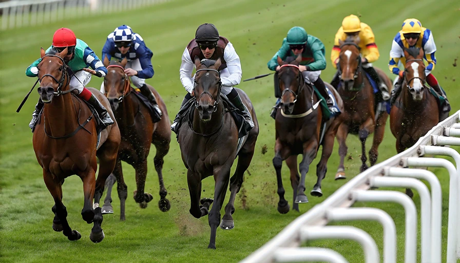 親子で日本ダービーを制した名馬たちのイラスト