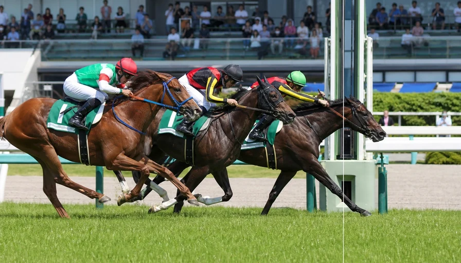 夏の函館競馬場のイメージ