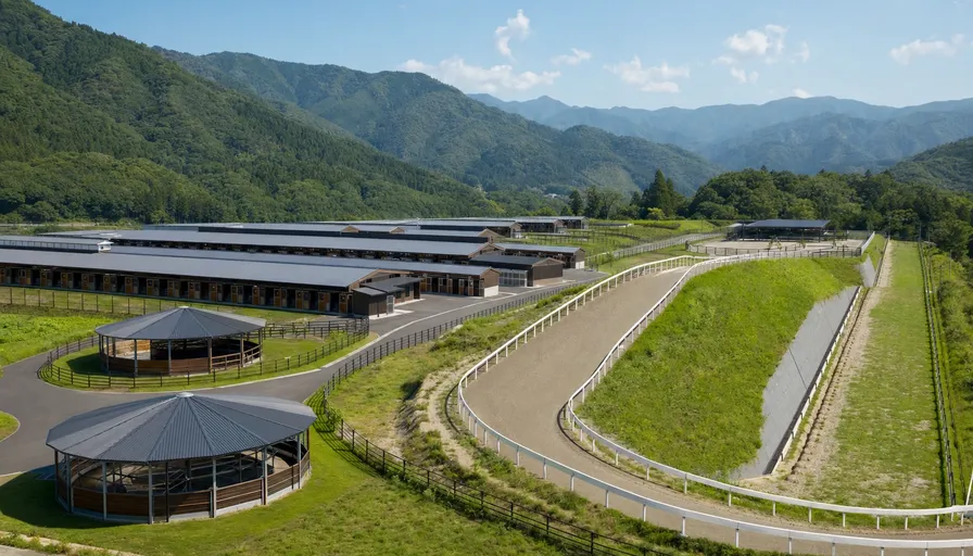 近代的な競走馬育成施設