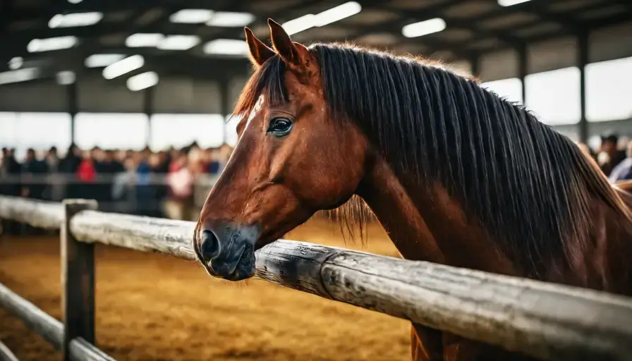 セリ市で高額取引された競走馬のイメージ画像